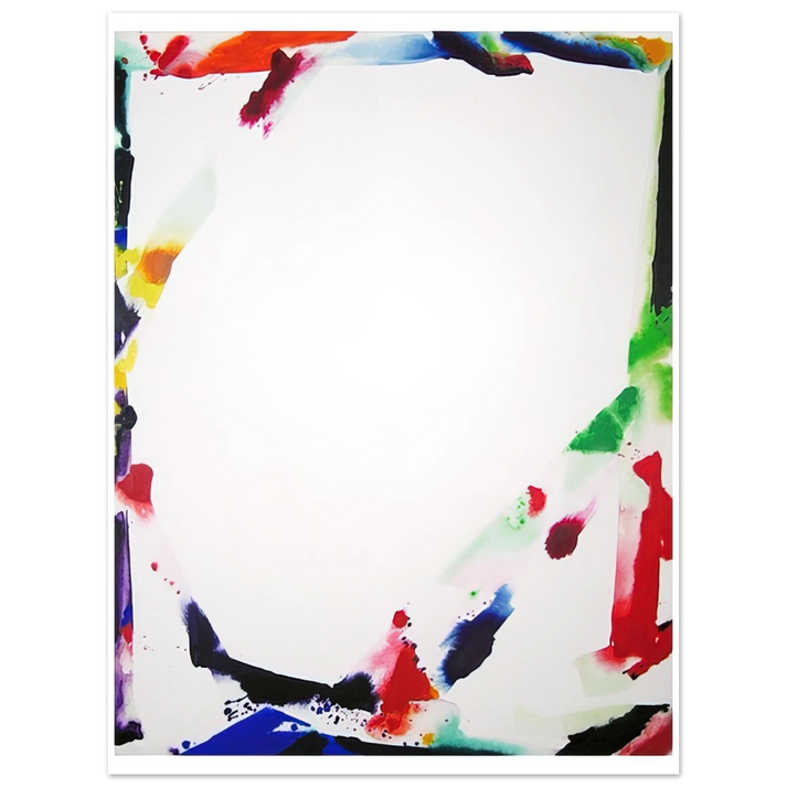 Sam Francis - Her Blue Surround SFP71-18 75x100 cm / 30x40inches Fine Art Poster