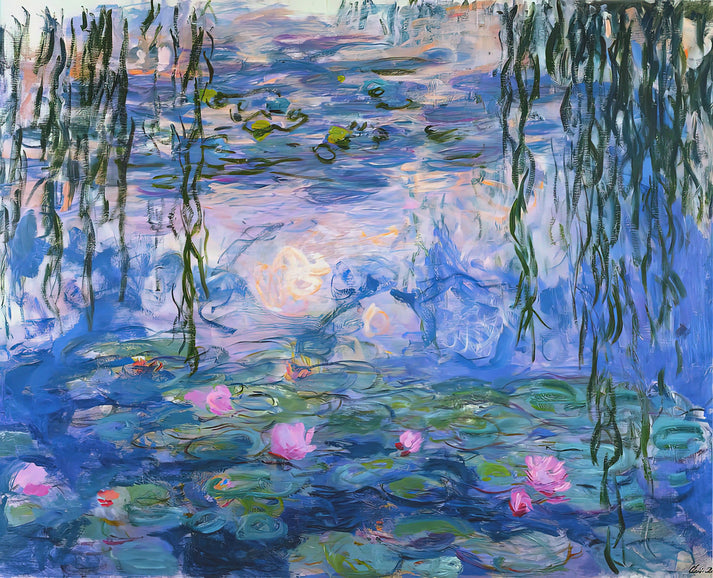 Claude Monet Water Lilies 1919 Art Print | RedKalion