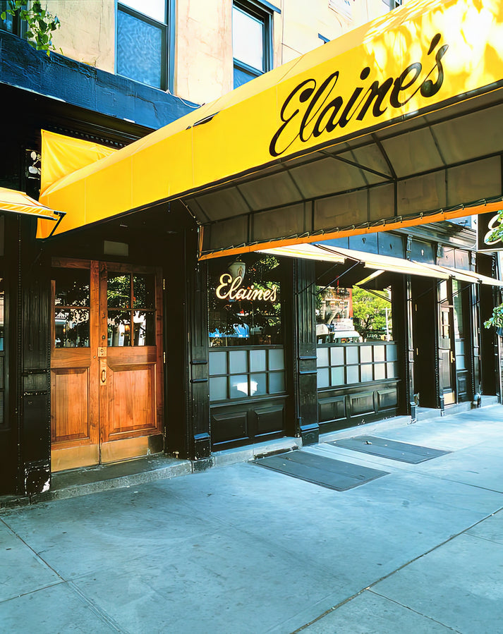 Elaine's Restaurant in NYC Art Print | Fine Art Print | RedKalion