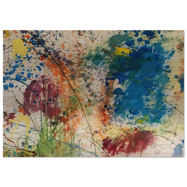 UNTITLED 1974 - Taro Yamamoto Brushed Aluminum Print - 70x100 cm / 28x40 inches | Taro Yamamoto Aluminum Print | Taro Yamamoto Prints