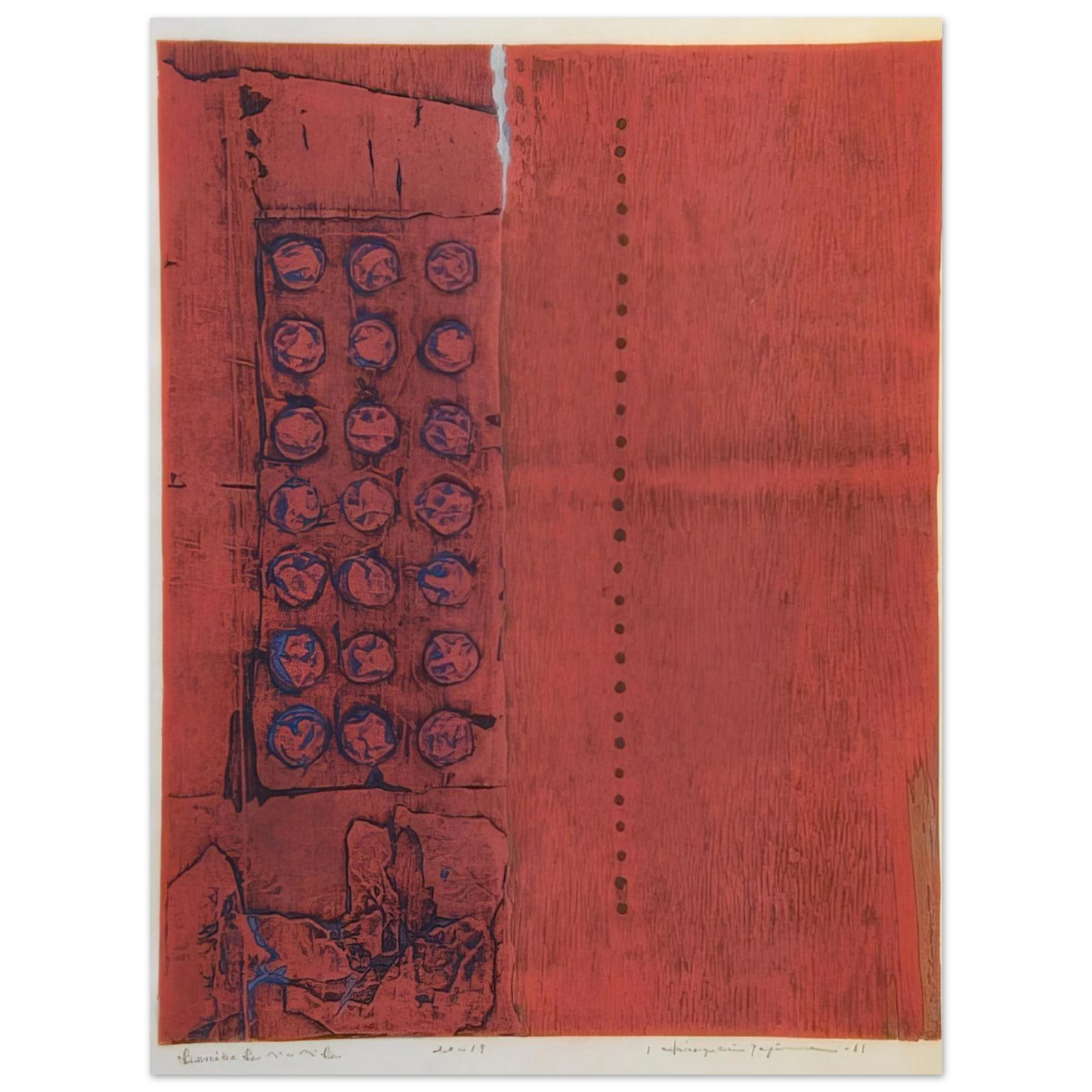 Hiroyuki Tajima - Benibe B - 1961 Fine Art Poster - Default Title