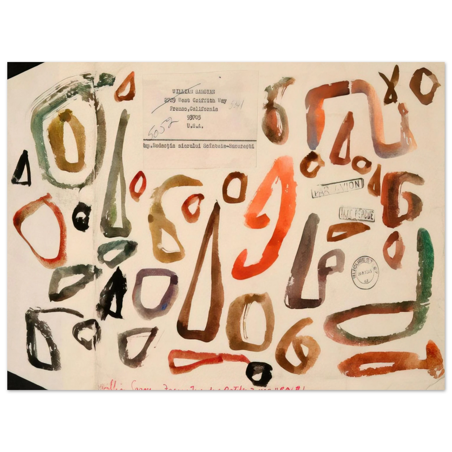 William Saroyan - # 1 October 3 1972 - 1972 Fine Art Poster - Default Title