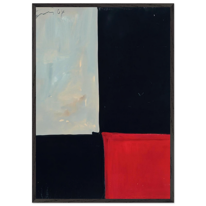 Untitled 04B0101 - 2004 - Gunther Forg 70x100 cm / 28x40 inches Framed Art Print – Black Wooden Frame