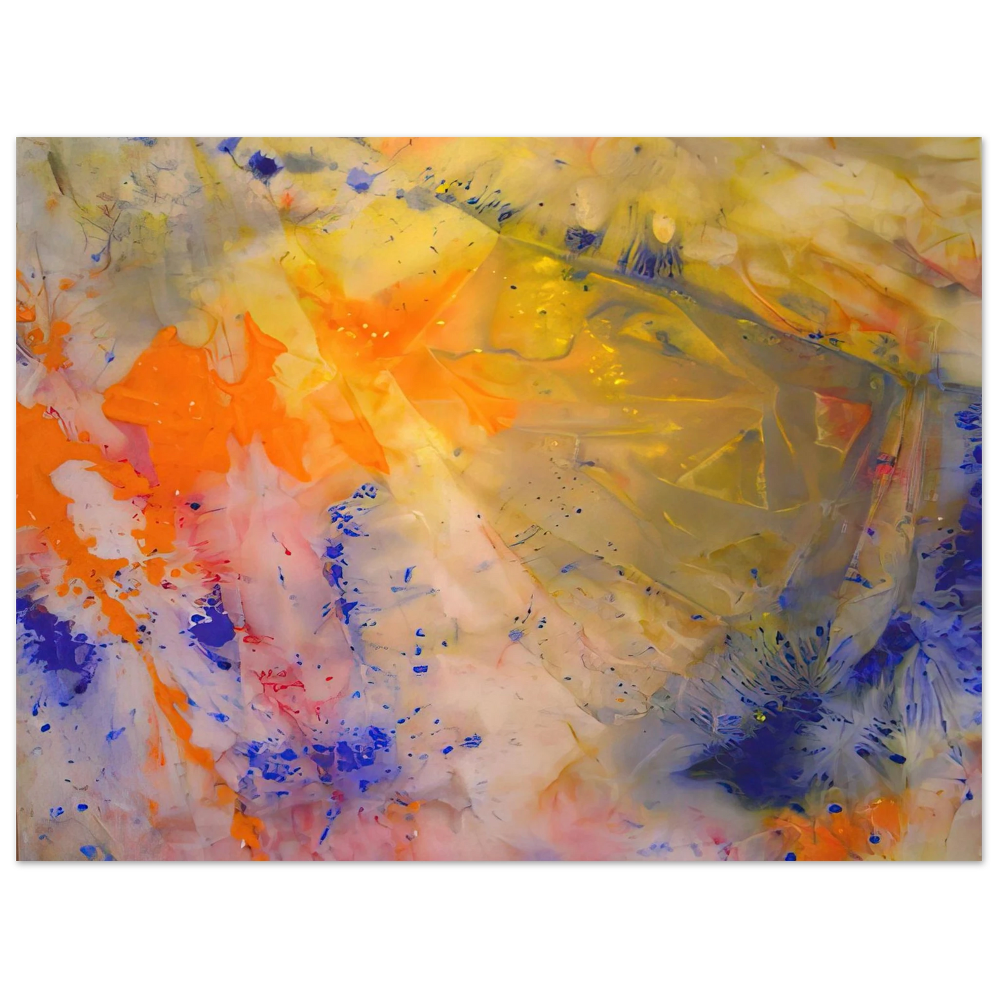 Sam Gilliam - A Spring Thaw Fine Art Poster - Default Title
