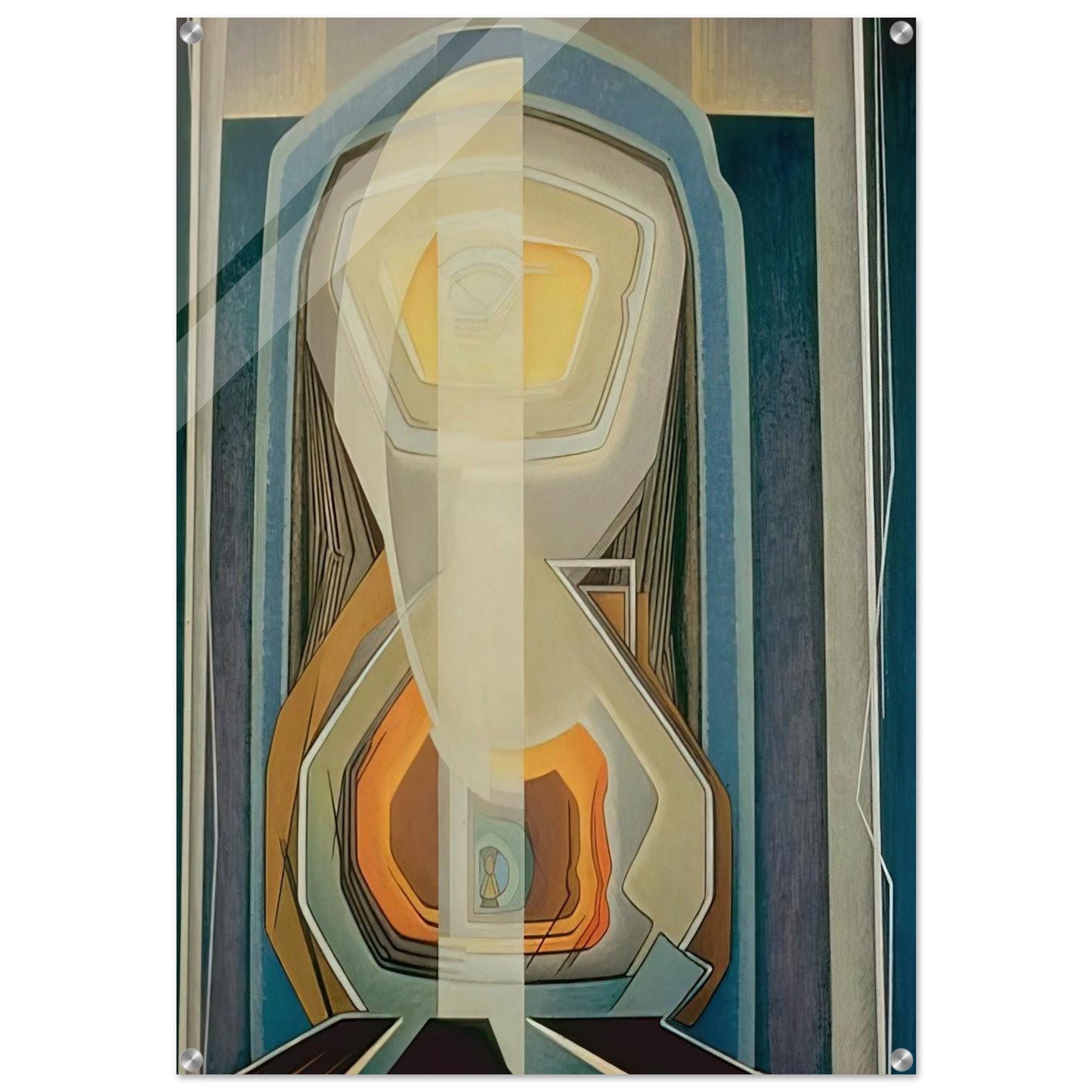 Abstract Painting #20 - 1942 - Lawren Harris Acrylic Print - 70x100 cm / 28x40″ inches | Lawren Harris Wall Art | Lawren Harris Prints