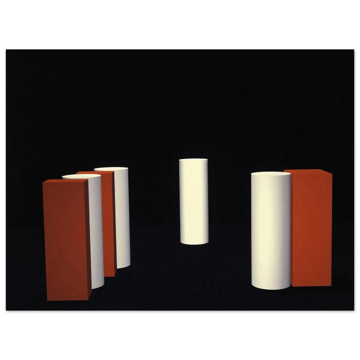 Lygia Pape - Ballet Neoconcreto # 1 - 1958 75x100 cm / 30x40inches Fine Art Poster