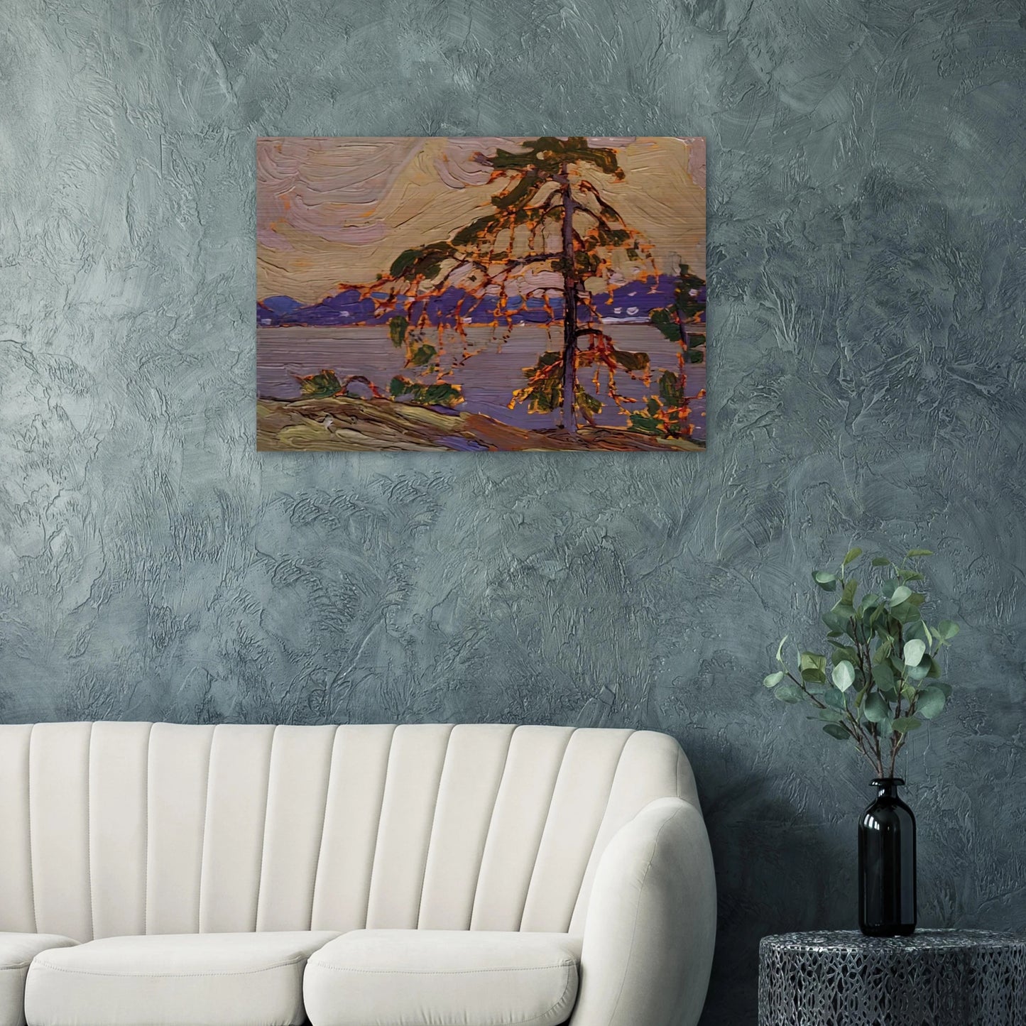 SKETCH FOR THE JACK PINE 1916 - Tom Thomson Brushed Aluminum Print - 70x100 cm / 28x40 inches | Tom Thomson Aluminum Print | Tom Thomson Prints