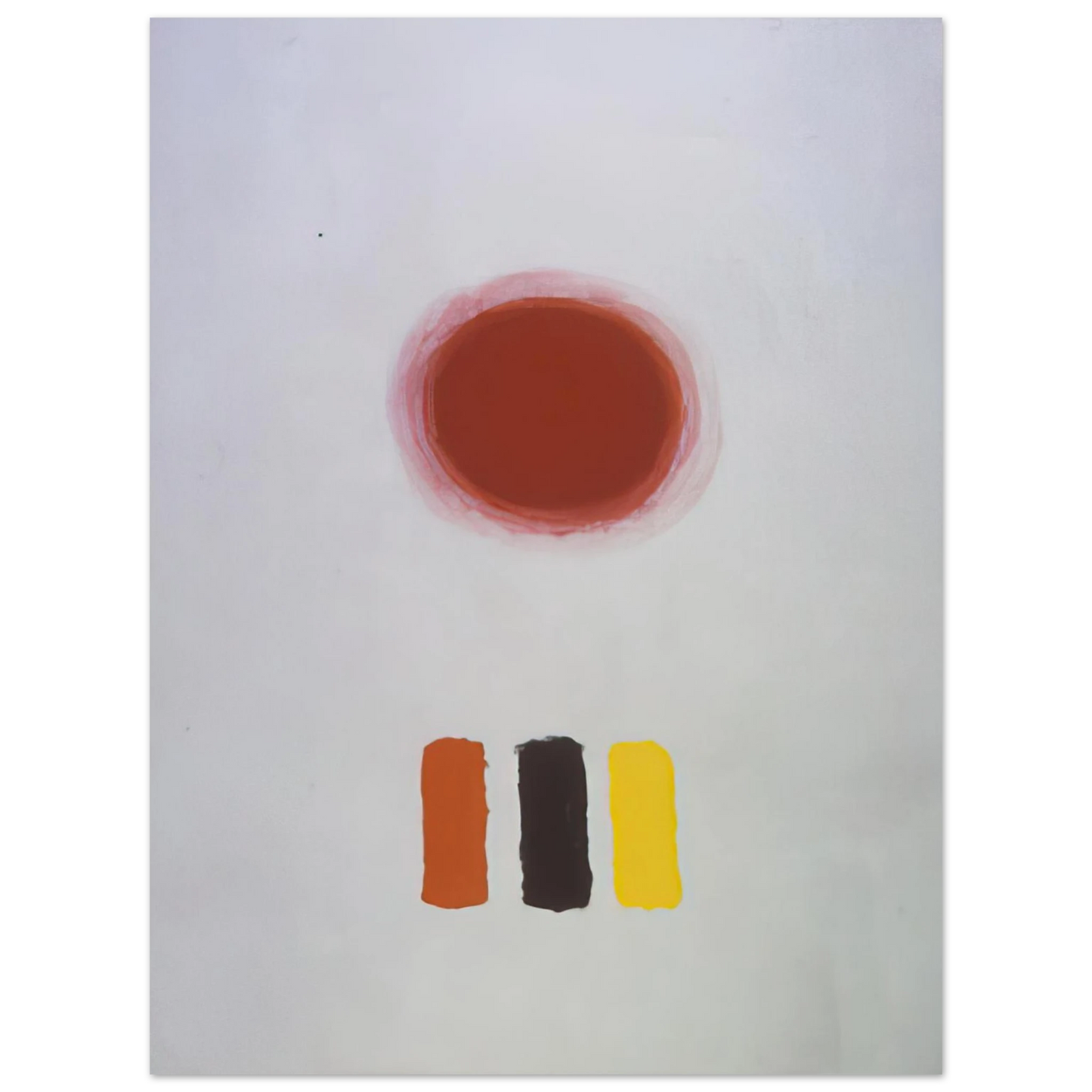Adolph Gottlieb - Icon - 1964 Fine Art Poster - Default Title