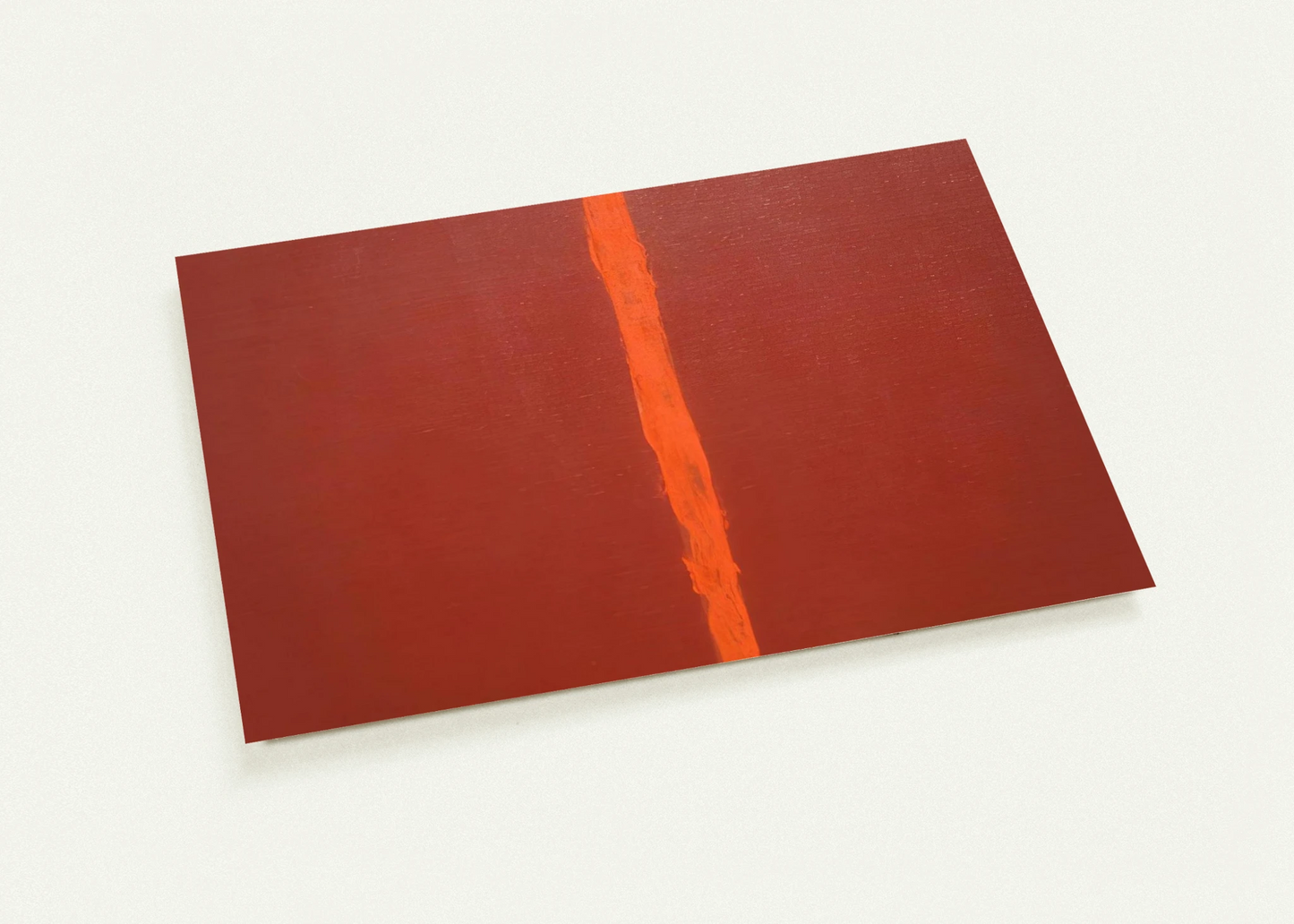 Onement III By Barnett Newman Pack of 10 Post Cards | Barnett Newman Post Cards | A6 (10.5 x 14.8 cm) - 4.1 x 5.8 inches