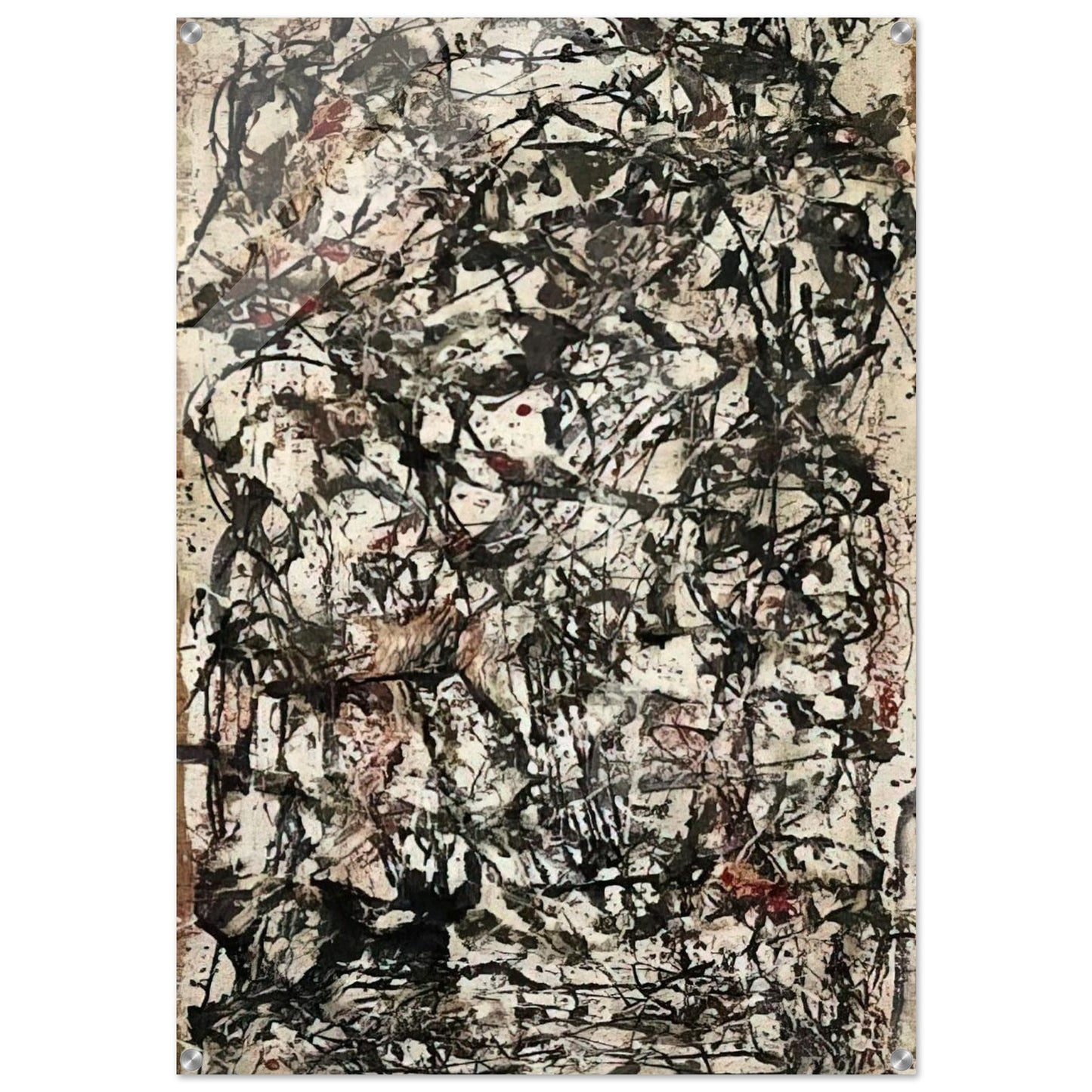 ENCHANTED FOREST 1947 - Jackson Pollock Acrylic Print - 70x100 cm / 28x40″ inches