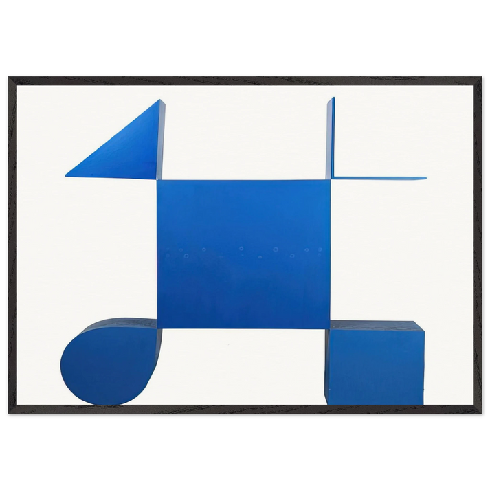 Untitled - 1964 N6 - Jeremy Moon 70x100 cm / 28x40 inches Framed Art Print – Black Wooden Frame