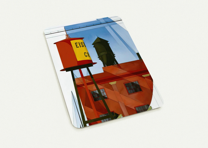 Buildings Abstraction, Lancaster - 1931 By Charles Demuth Pack of 10 Post Cards | Charles Demuth Post Cards | A6 (10.5 x 14.8 cm) - 4.1 x 5.8 inches