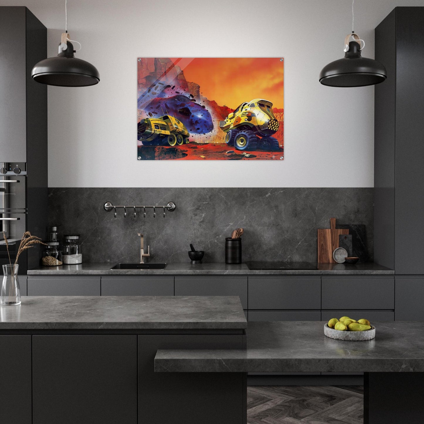 Chris Foss - Chris Foss Acrylic Print - 70x100 cm / 28x40″ inches