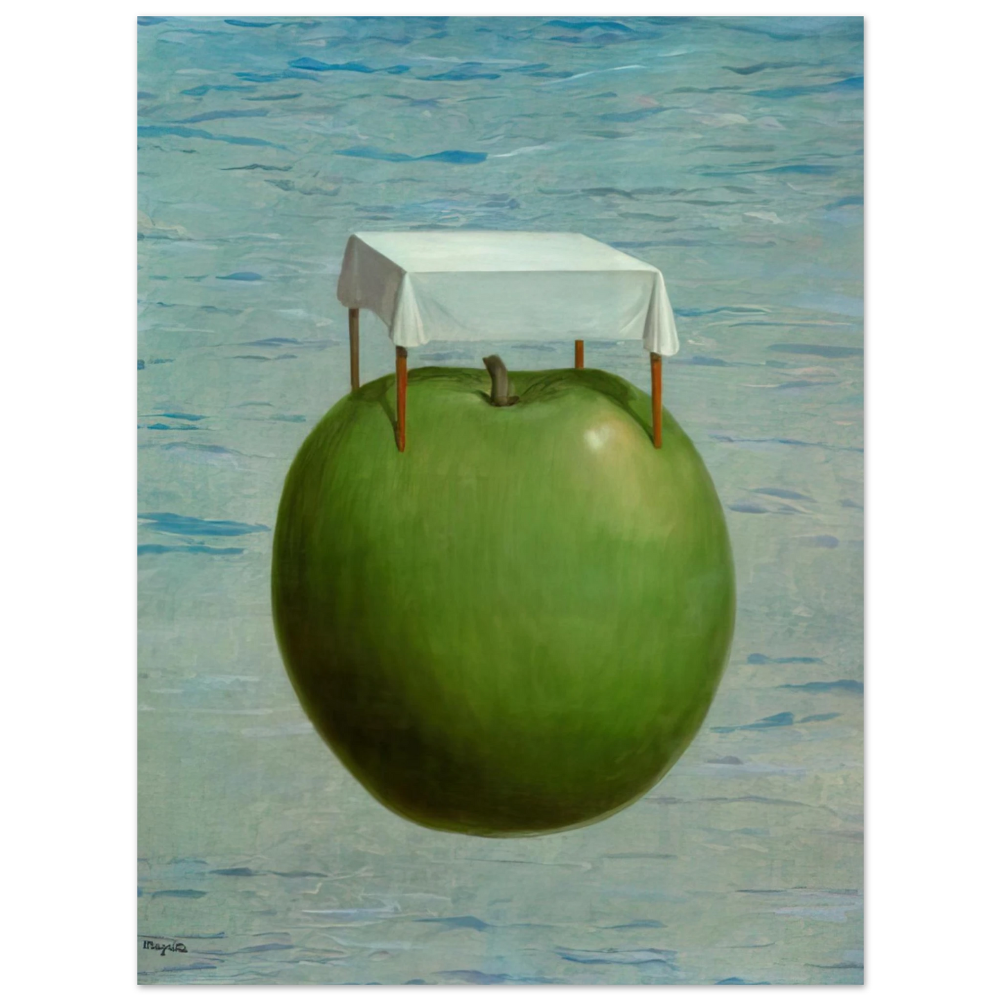 Rene Magritte - FINE REALITIES 1964 Fine Art Poster - Default Title