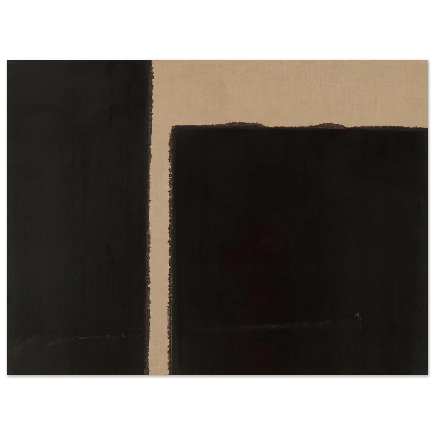 Yun Hyong-keun - Burnt Umber Ultramarine Blue - 1998 Fine Art Poster - Default Title