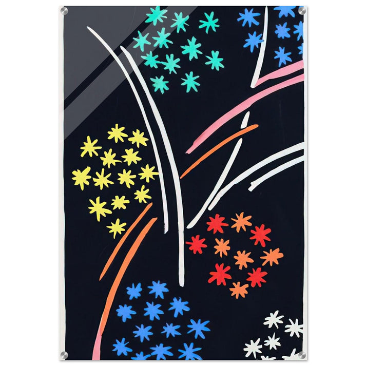 COMPOSITION 35 - Sonia Delaunay Acrylic Print - 70x100 cm / 28x40″ inches