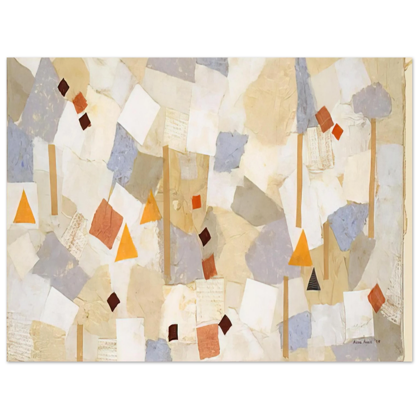 Anne Ryan - Number 547 - 1954 Fine Art Poster - Default Title