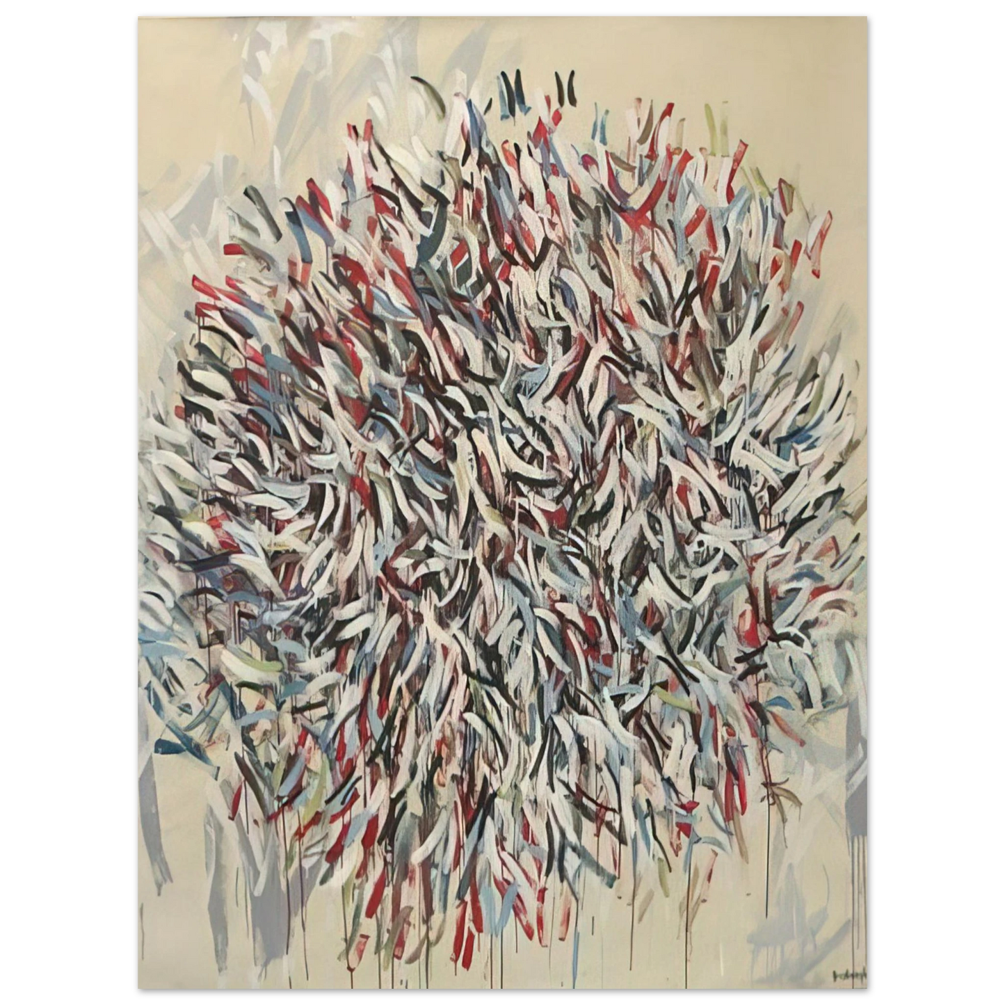 Robert Goodnough - Abstract 2 - 1982 Fine Art Poster - Default Title