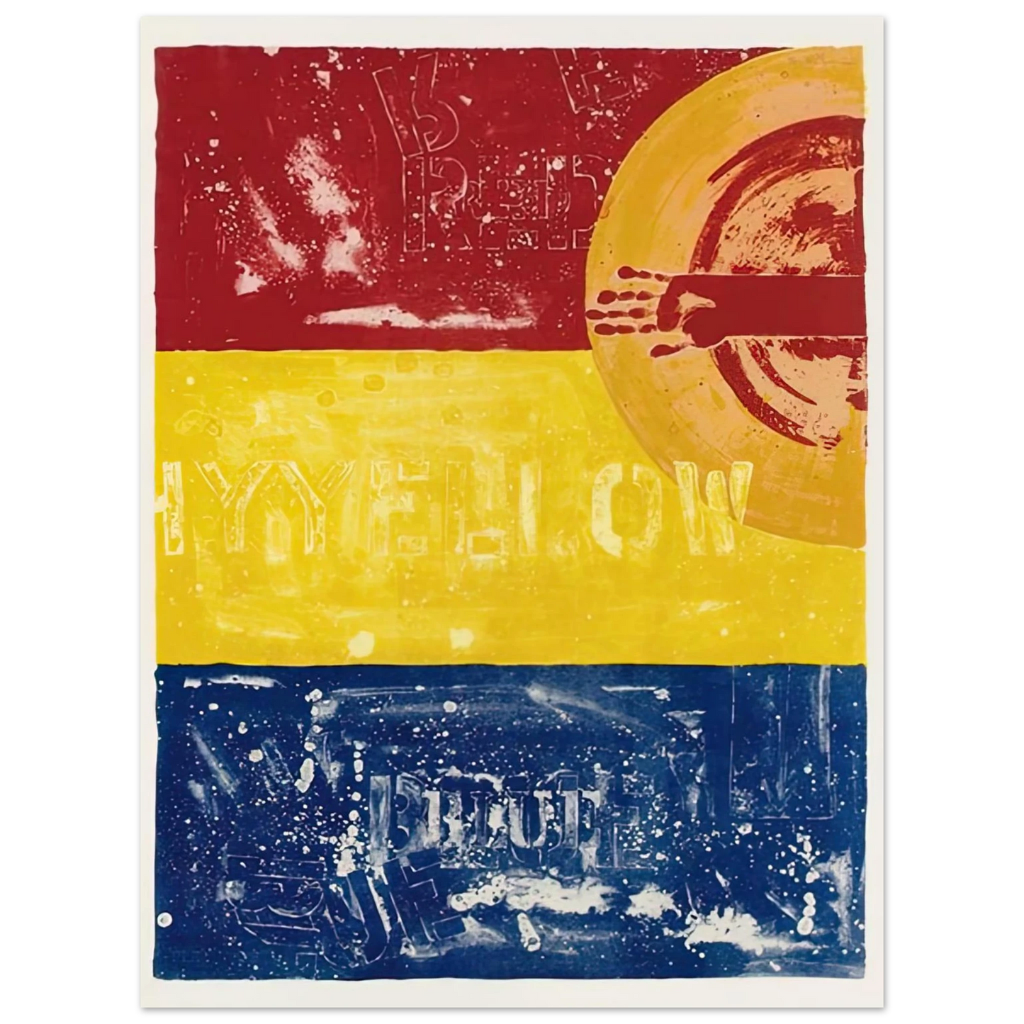 Jasper Johns - PERISCOPE I ULAE 200 Fine Art Poster - Default Title