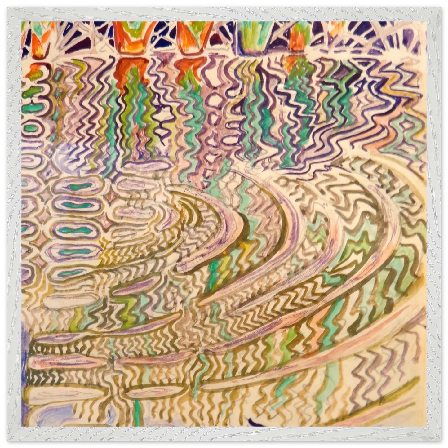 Walter Inglis Anderson - Walter Anderson Wall art - A3 (29.7 x 42 cm) - Premium Wooden Framed Poster With Fine Art Paper-canvas - Wood frame