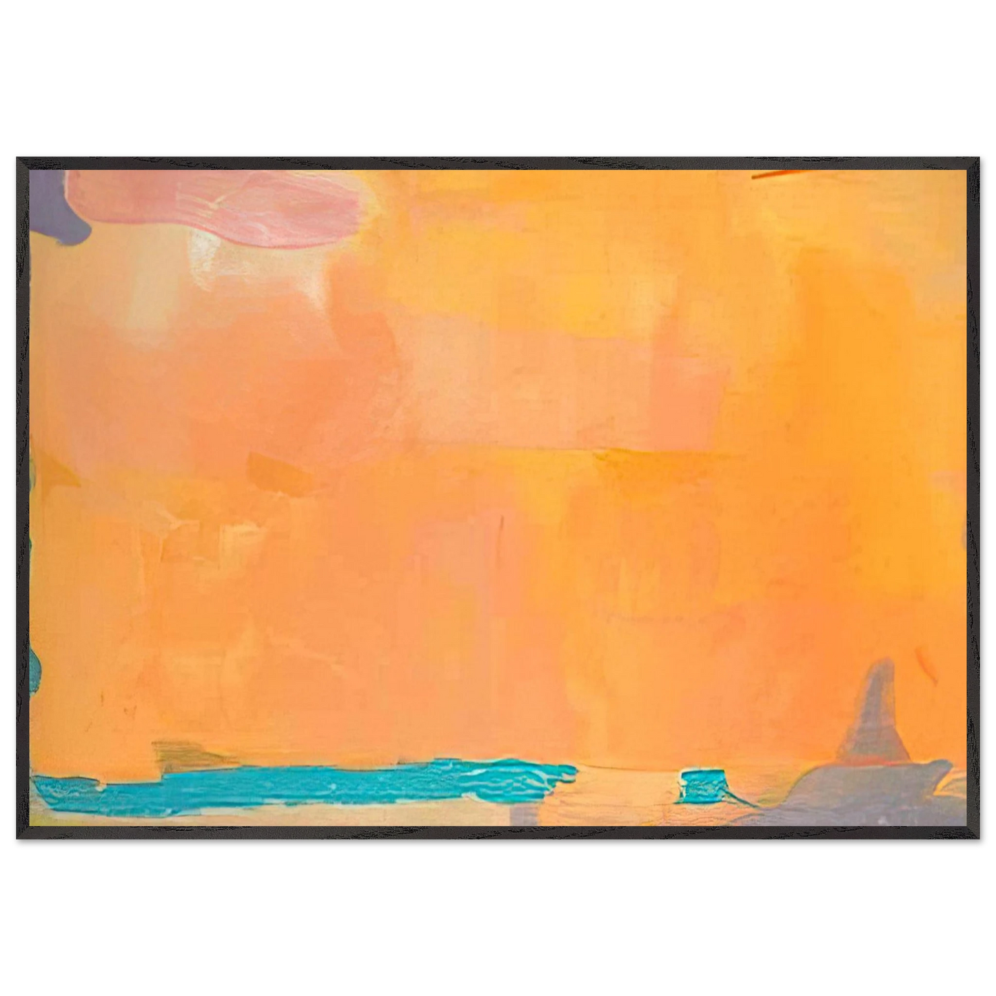 Helen Frankenthaler - Royal Fireworks - 1975 Wall art - 27x35 cm / 11x14 inches - Fine Art Poster - -