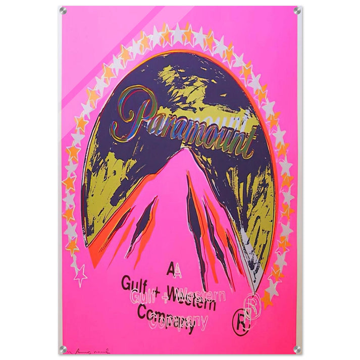 Paramount - Andy Warhol Acrylic Print - 70x100 cm / 28x40″ inches