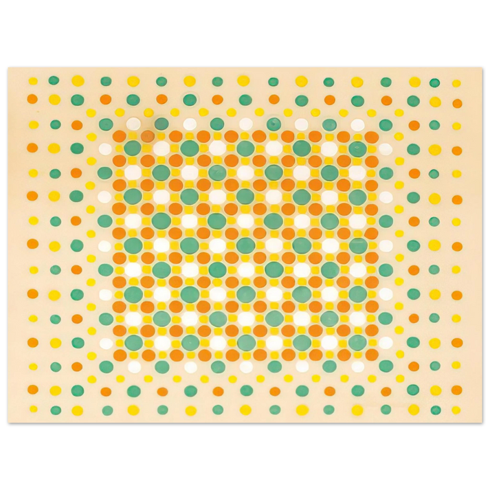 Thomas Downing - Quilt - 1963 75x100 cm / 30x40inches Fine Art Poster
