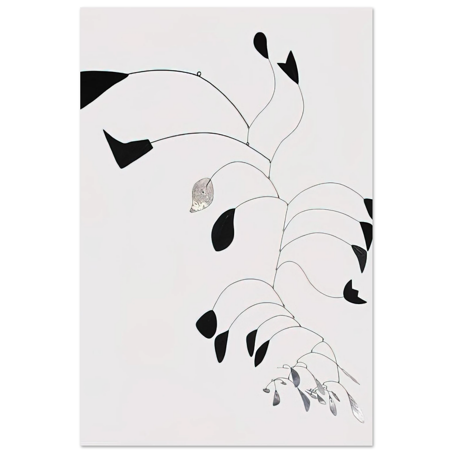 Alexander Calder - ARC OF PETALS 1941 Fine Art Poster - 40x60 cm / 16x24 inches