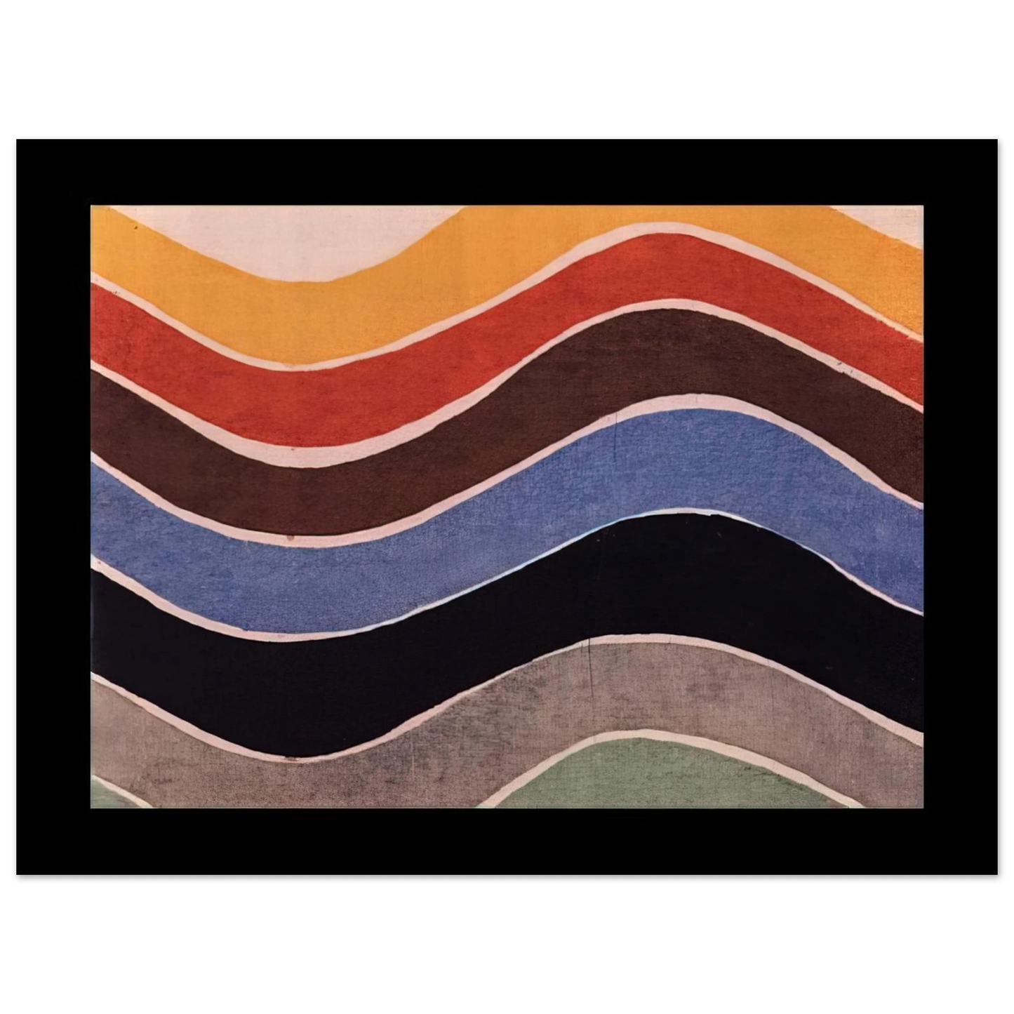 Sonia Delaunay - FABRIC PATTERN 1 Fine Art Poster - Default Title
