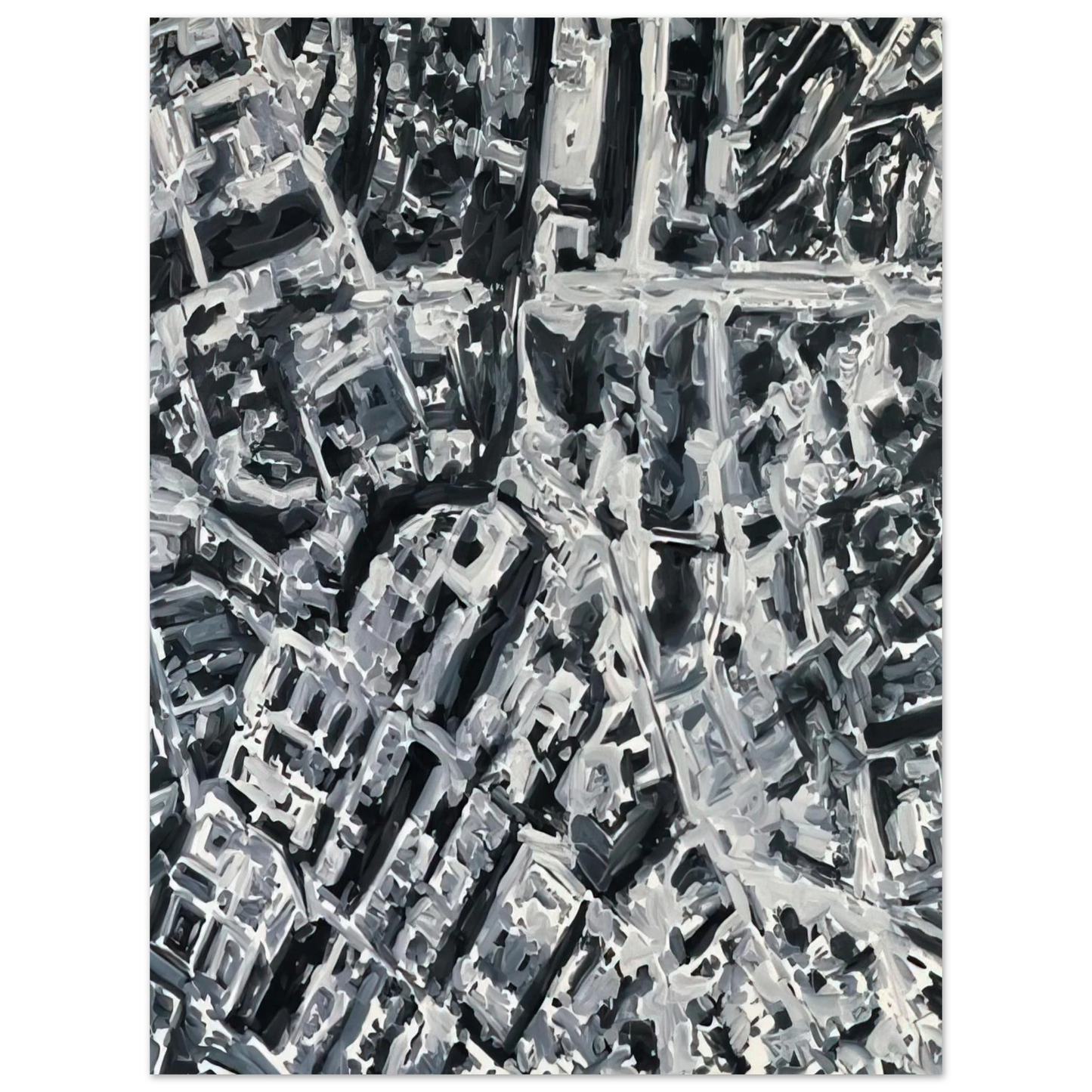 Gerhard Richter - TOWNSCAPE PL 1970 1 Fine Art Poster - Default Title
