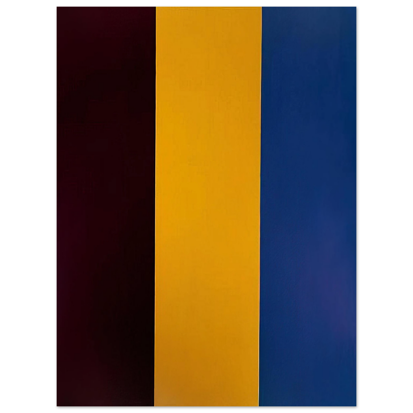 Brice Marden - Red Yellow Blue - 1974 Fine Art Poster - Default Title
