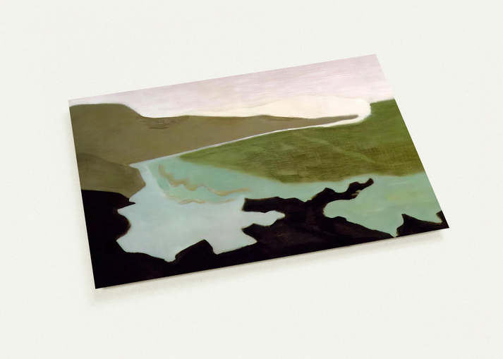 Green Sea - 1954 By Milton Avery Pack of 10 Post Cards | Milton Avery Post Cards | A6 (10.5 x 14.8 cm) - 4.1 x 5.8 inches