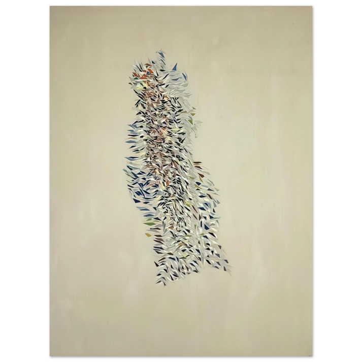 Robert Goodnough - Process Development - 1972 75x100 cm / 30x40inches Fine Art Poster