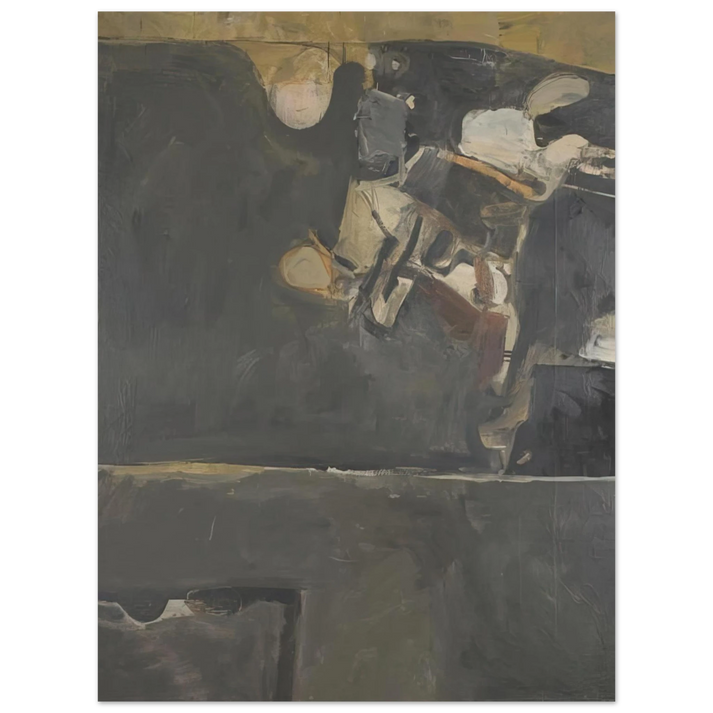 Richard Diebenkorn - Berkeley #20 75x100 cm / 30x40inches Fine Art Poster