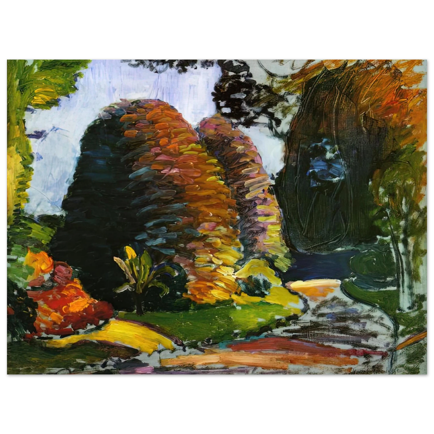 Henri Matisse - LUXEMBOURG GARDENS 1903 Fine Art Poster - Default Title