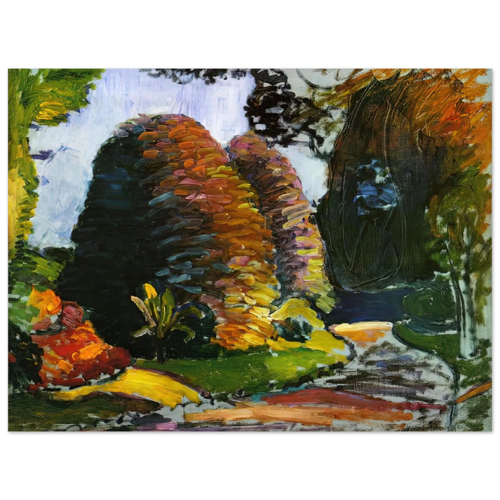 Henri Matisse - LUXEMBOURG GARDENS 1903 75x100 cm / 30x40inches Fine Art Poster