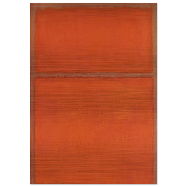 Untitled - 1961 - Mark Rothko Brushed Aluminum Print - 70x100 cm / 28x40 inches | Mark Rothko Aluminum Print | Mark Rothko Prints