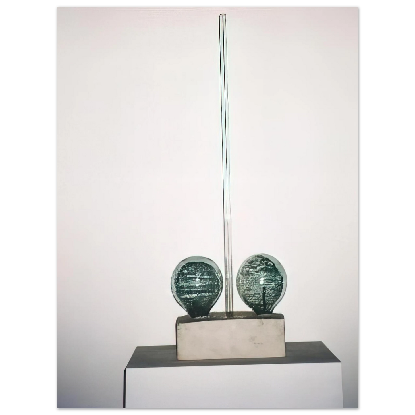 Robert Rauschenberg - THE MAN WITH TWO SOULS 1950 Fine Art Poster - Default Title