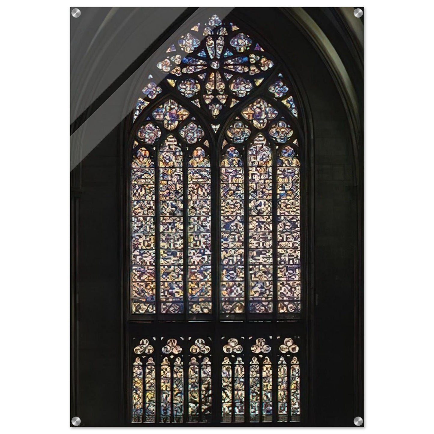 COLOGNE CATHEDRAL WINDOW 2007 - Gerhard Richter Acrylic Print - 70x100 cm / 28x40″ inches