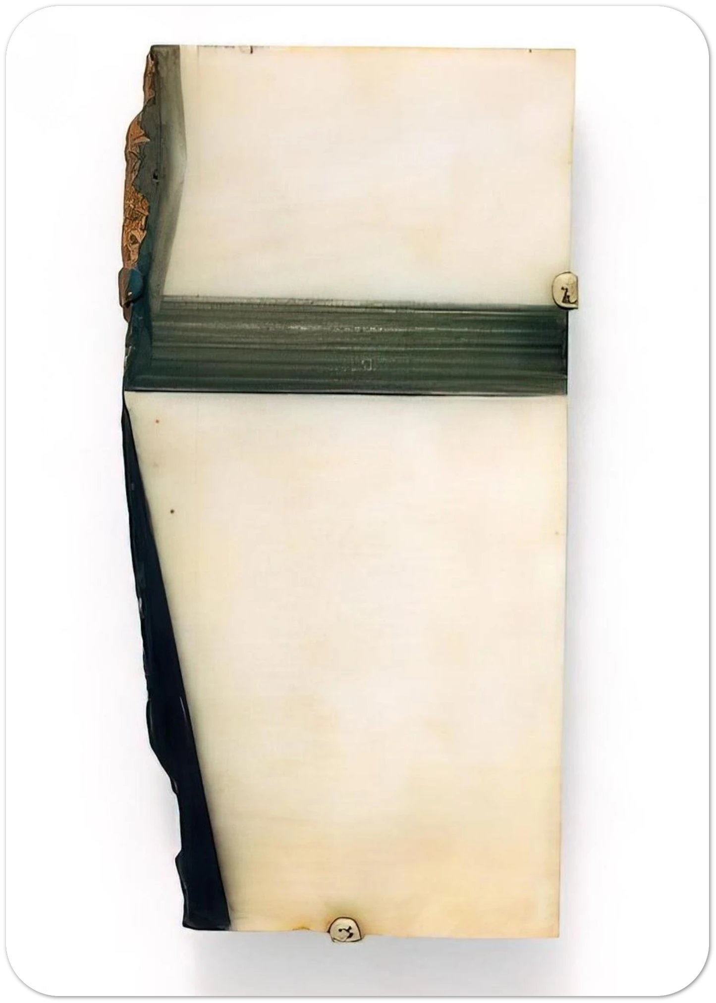 Marble #10 - 1981 By Brice Marden Pack of 10 Post Cards | Brice Marden Post Cards | A6 (10.5 x 14.8 cm) - 4.1 x 5.8 inches