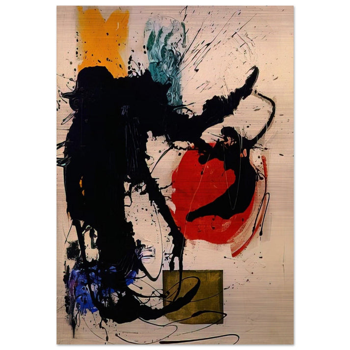 Rope-Swinger - Hans Hofmann Brushed Aluminum Print - 70x100 cm / 28x40 inches | Hans Hofmann Aluminum Print | Hans Hofmann Prints