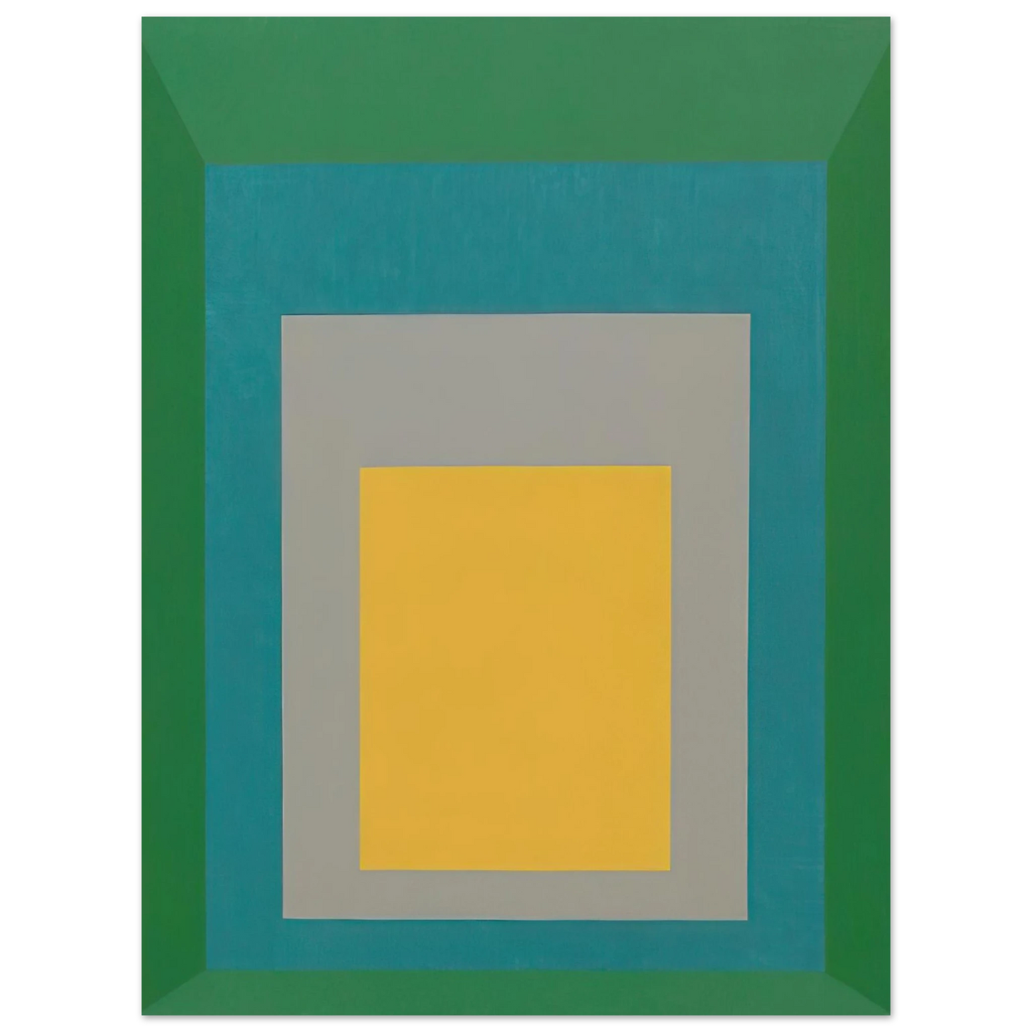 Josef Albers - HOMAGE TO THE SQUARE APPARITION 1959 Fine Art Poster - Default Title