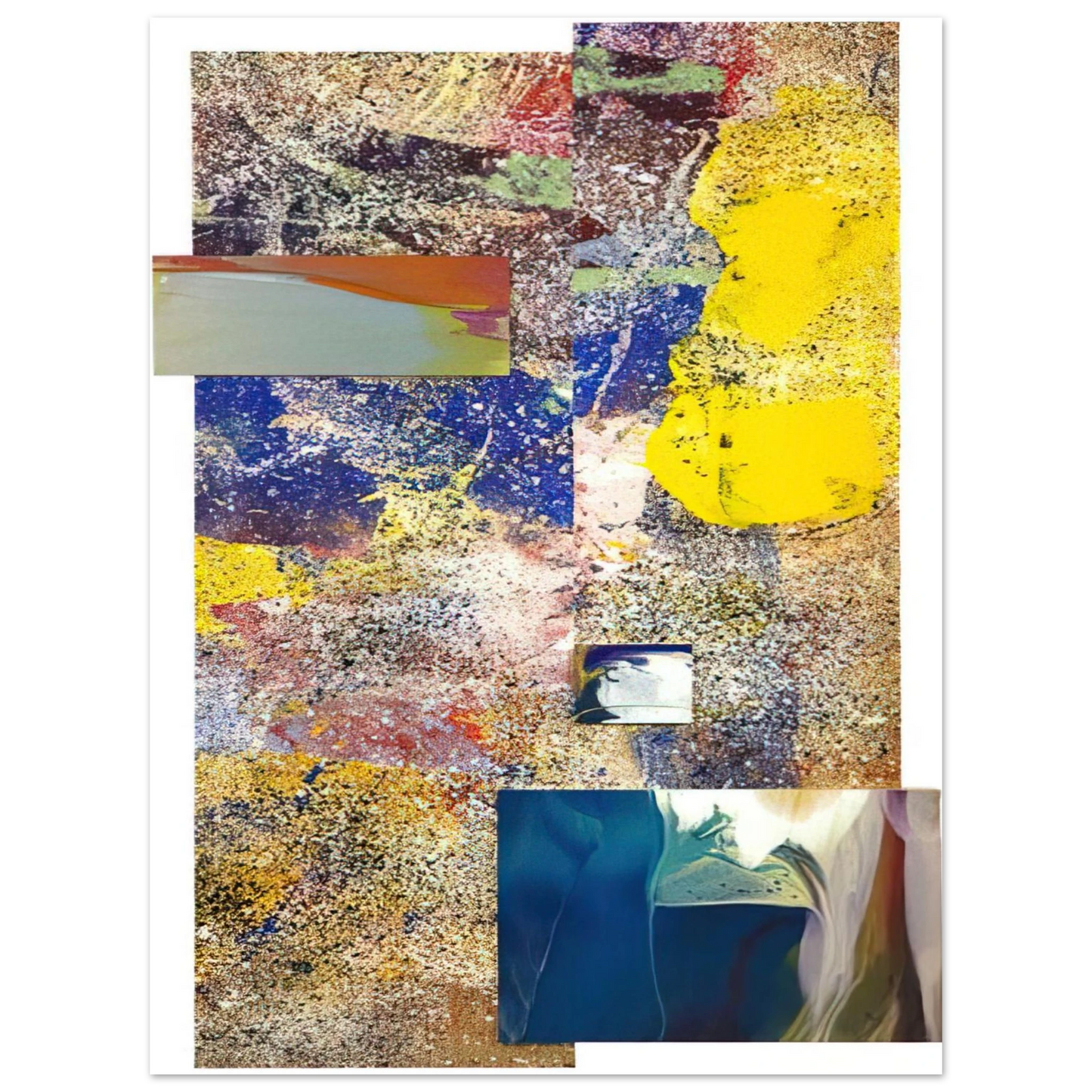 Sam Gilliam - Remembering Girls Ajar Fine Art Poster - Default Title