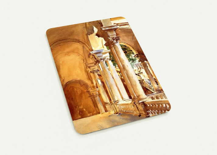 Genoa, the University By John Singer Sargent Pack of 10 Post Cards | John Singer Sargent Post Cards | A6 (10.5 x 14.8 cm) - 4.1 x 5.8 inches