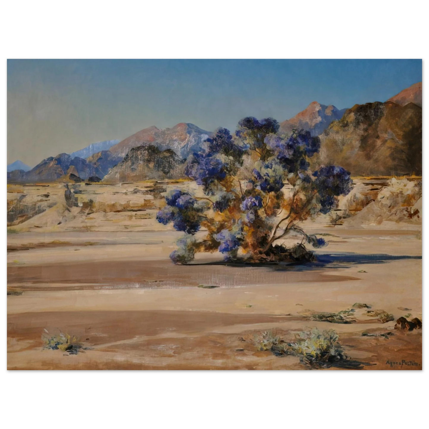 Agnes Lawrence Pelton - Smoketree - Post-Impressionism Fine Art Poster - Default Title