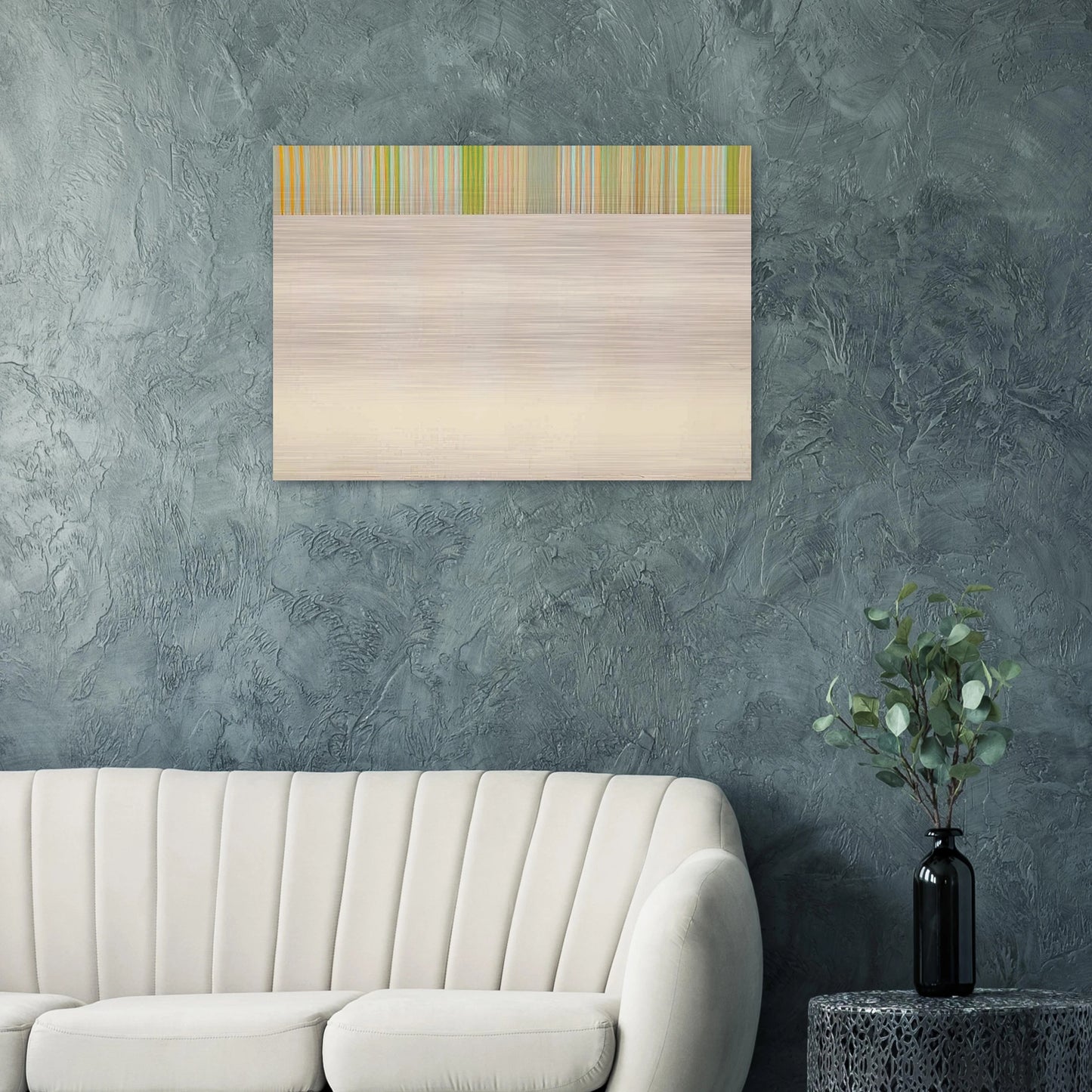 Treble - 1975 - Gene Davis Brushed Aluminum Print - 70x100 cm / 28x40 inches | Gene Davis Aluminum Print | Gene Davis Prints