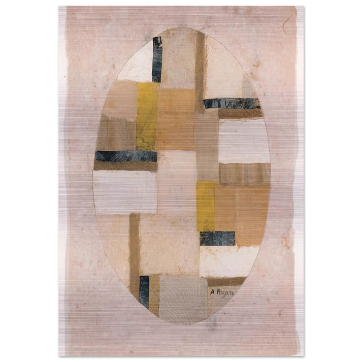 Number 456 - Abstract Expressionism - Anne Ryan Brushed Aluminum Print - 70x100 cm / 28x40 inches | Anne Ryan Aluminum Print | Anne Ryan Prints