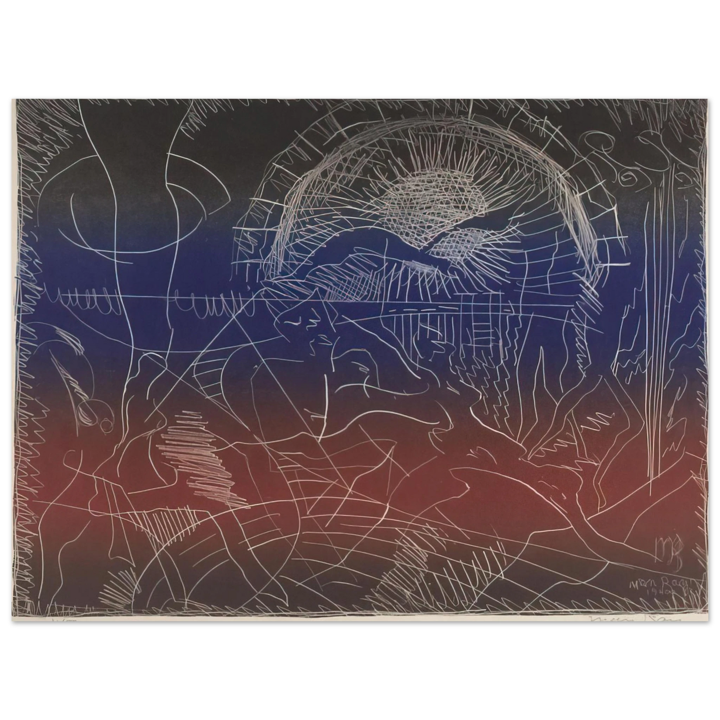 Man Ray - UNTITLED ABSTRACT Fine Art Poster - Default Title