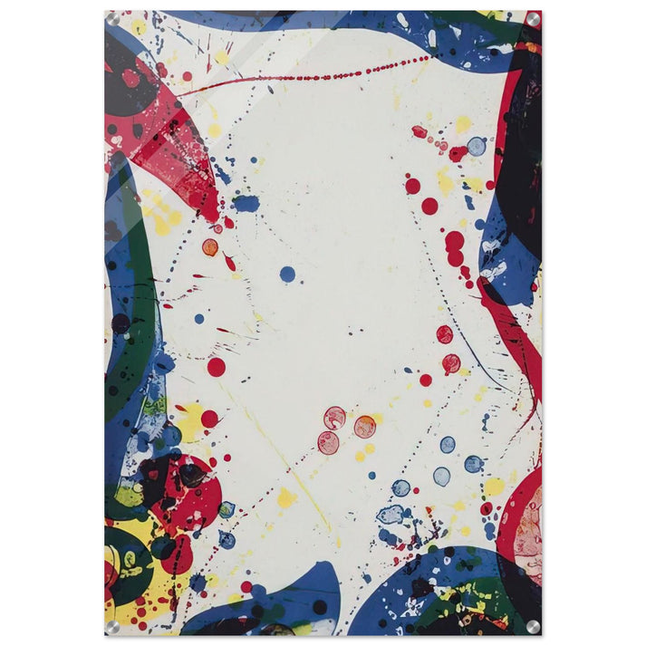 Sulfur Water - Sam Francis Acrylic Print - 70x100 cm / 28x40″ inches