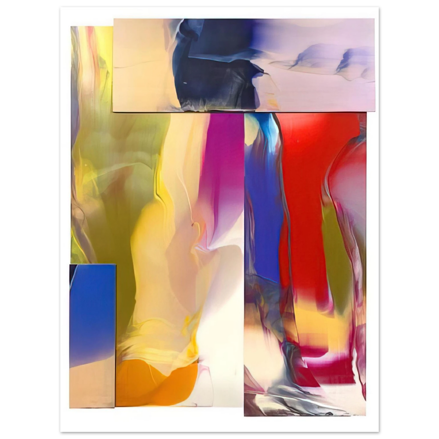 Sam Gilliam - This Time Fine Art Poster - Default Title
